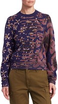Thumbnail for your product : Rag & Bone Almo Floral Knit Merino Wool Blend Sweater