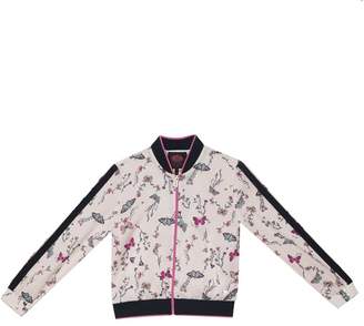 Juicy Couture Butterfly Garden Satin Track Jacket for Girls