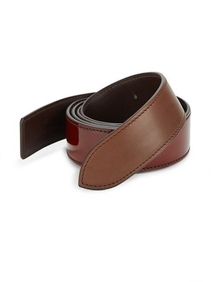 Corthay Patent Crocodile, Python, French Calf, Suede and Patent leather Belt Strap