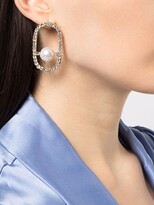 Thumbnail for your product : Rosantica Dedica crystal-embellished earrings