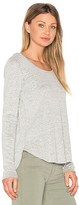 Thumbnail for your product : Bobi Linen Jersey Y Back Hoodie