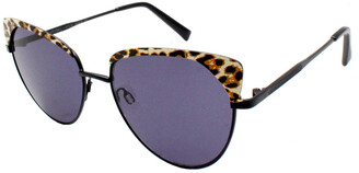 KENDALL + KYLIE Brinn Catty Round Metal Detail Sunglasses