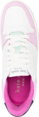 Kate Spade Leather Panelled Low-Top Sneakers