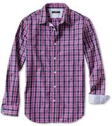 Thumbnail for your product : Banana Republic Slim-Fit Soft-Wash Purple Check Shirt