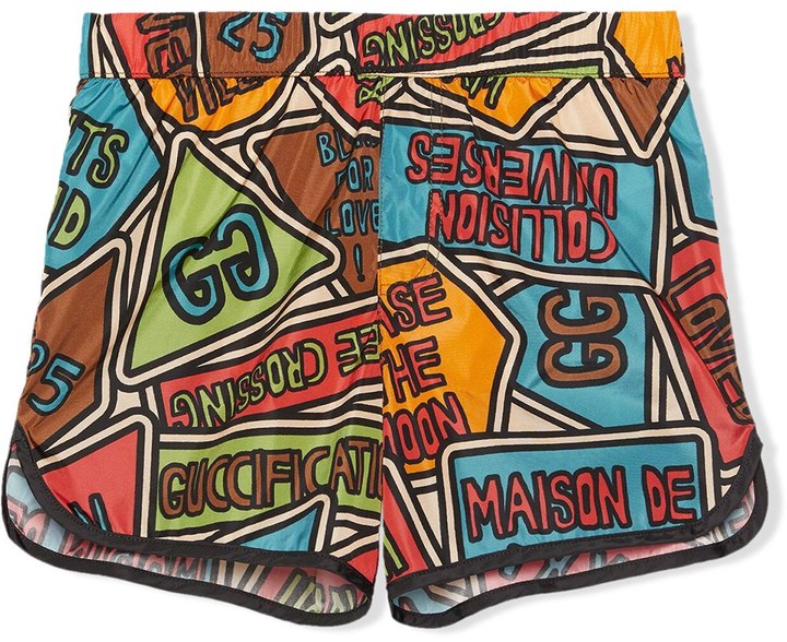 gucci swim trunks kids