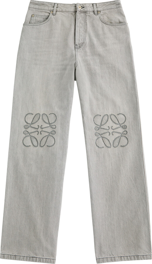 Loewe Anagram Wide-leg Jeans