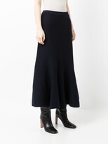 Thumbnail for your product : Gabriela Hearst High-Waisted Flared Maxi Skirt