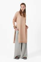 Thumbnail for your product : Genuine People Short Sleeve Front Slits Sweater