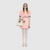 Thumbnail for your product : Gucci Crêpe silk wool dress