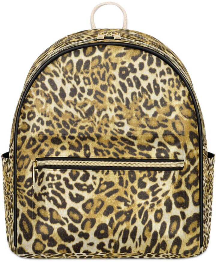 leopard print backpack primark