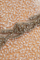 Thumbnail for your product : Rachel Gilbert Merryn Embellished Stretch-tulle Gown