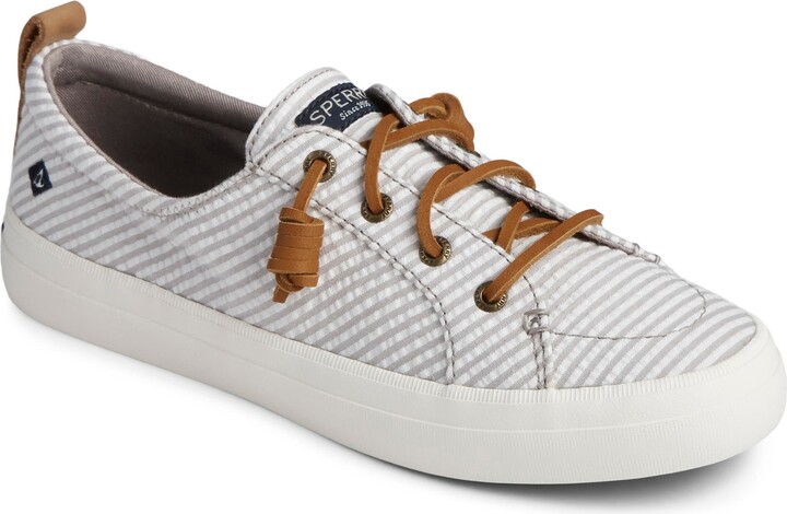 sperry crest vibe mini check sneaker