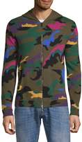 Thumbnail for your product : Valentino Camouflage Cashmere Hoodie