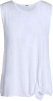 Thumbnail for your product : LnA Knotted Slub Jersey Tank