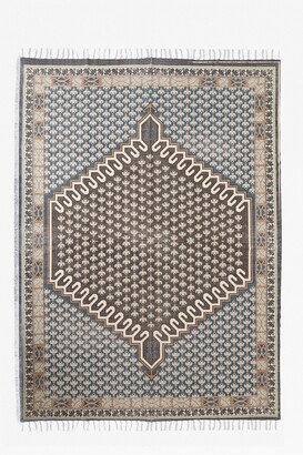 French Connection Extra Large Poppy Rug Blue