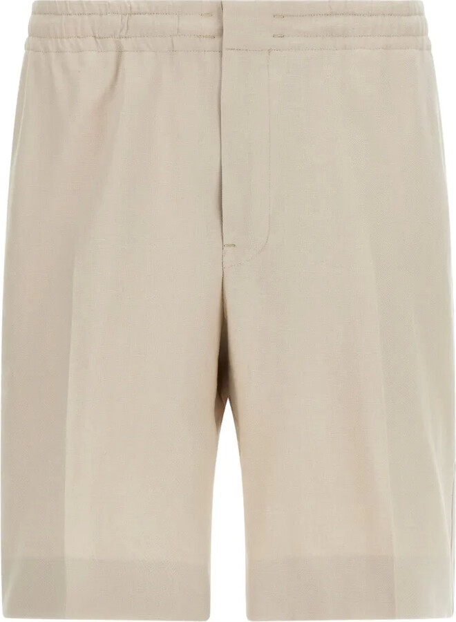 Ermenegildo Zegna Linen Bermuda Shorts