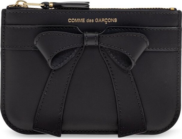 Comme des Garçons Wallet Big Bow Zipped Purse
