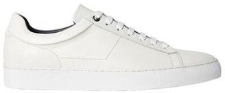 hugo boss white leather sneakers