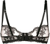 Thumbnail for your product : Fleur of England Onyx Balcony bra