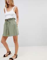 Thumbnail for your product : ASOS Design cotton mini skater skirt with pockets