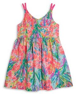 Lilly Pulitzer Toddler's, Little Girl's & Girl's Rue Printed Fit-and-Flare Dress