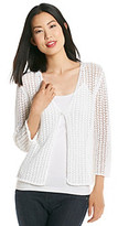 Thumbnail for your product : Jones New York Signature Open Stitch Cardigan