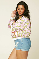 Thumbnail for your product : Forever 21 Plus Size Crocodile Jacket