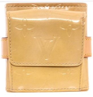 Louis Vuitton Yellow Monogram Vernis Leather Lafayette Street Coin Wallet