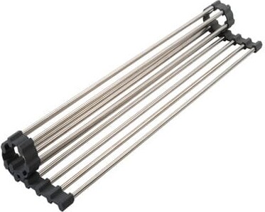 Kitchen Details Roll Up Over the Sink Drying Rack