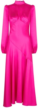 lipsy clara and polka dot midi dress