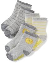 Thumbnail for your product : Old Navy Crew-Sock 3-Pack for Baby
