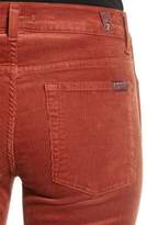 Thumbnail for your product : 7 For All Mankind Crop Bootcut Corduroy Pants