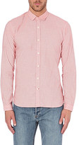 Thumbnail for your product : Oliver Spencer Broadstone fine-striped cotton shirt