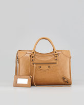 Thumbnail for your product : Balenciaga Classic City Bag, Rose Blush
