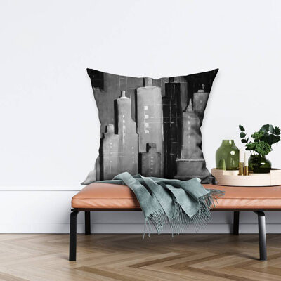 Begin Edition International Inc. Abstract black and white buildings - 26\