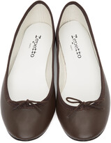 Thumbnail for your product : Repetto Brown Cendrillon Ballerina Flats