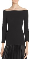 Thumbnail for your product : Theory Ennalyn Smocked Off-the-Shoulder Top