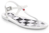 Thumbnail for your product : Love Moschino Jelly Thong Sandals