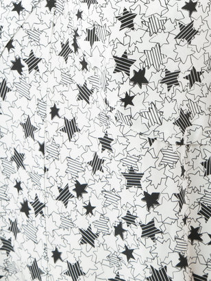 Fleur Du Mal Bias star print jumpsuit