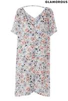 Thumbnail for your product : Next Womens Glamorous Curve Floral Button Front Dress