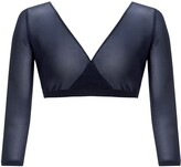 Thumbnail for your product : Gina Bacconi Mesh Sleeve Under Top