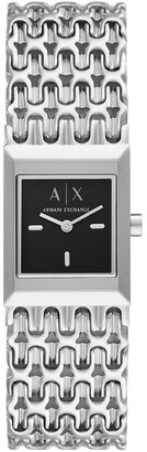 Armani Exchange Silver Stainless Steel Analog Watch