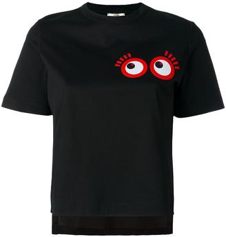 Fendi googly eyes T-shirt