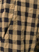Thumbnail for your product : Aspesi cropped checkered trousers