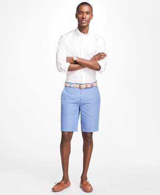 Brooks Brothers Stripe Seersucker Bermuda Shorts