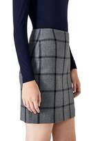 Thumbnail for your product : Hallhuber Grid Check Mini Skirt