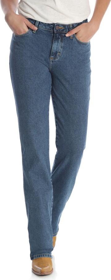 Wrangler Women’s Cowboy Cut Slim Fit Stretch Jean