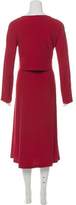 Thumbnail for your product : Zero Maria Cornejo Draped Midi Dress