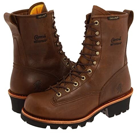 chippewa ellicott logger work boots