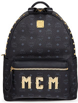 Thumbnail for your product : MCM Logo lettering medium backpack